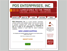 Tablet Screenshot of pdsenterprises.com